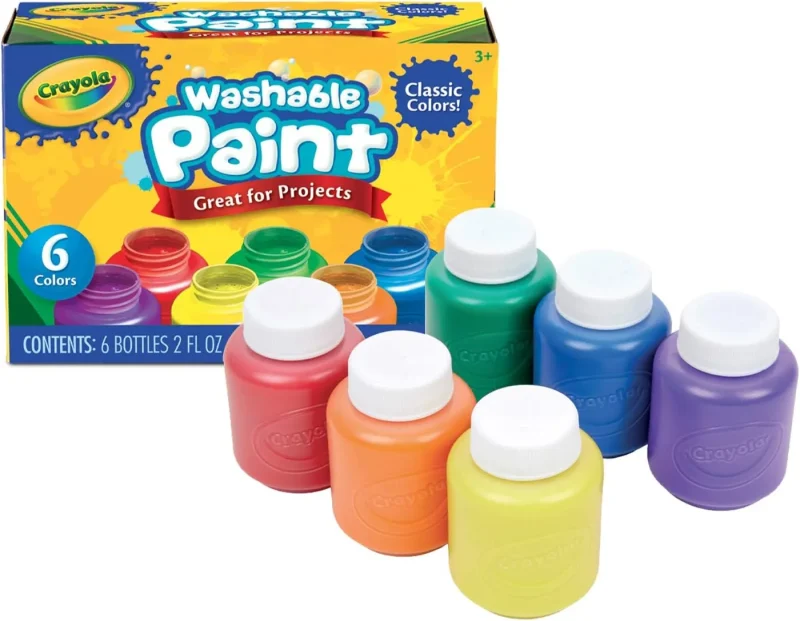 washable kids paint set for home fun