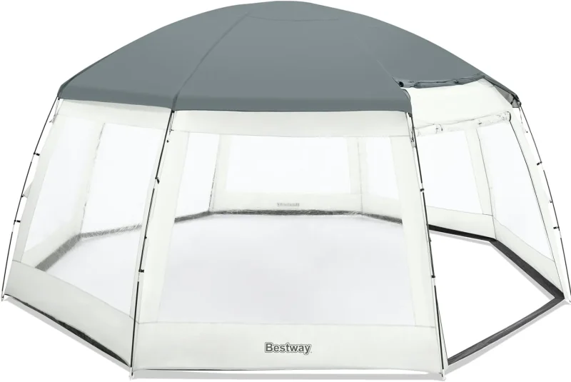 waterproof uv pool shade tent w 8 windows