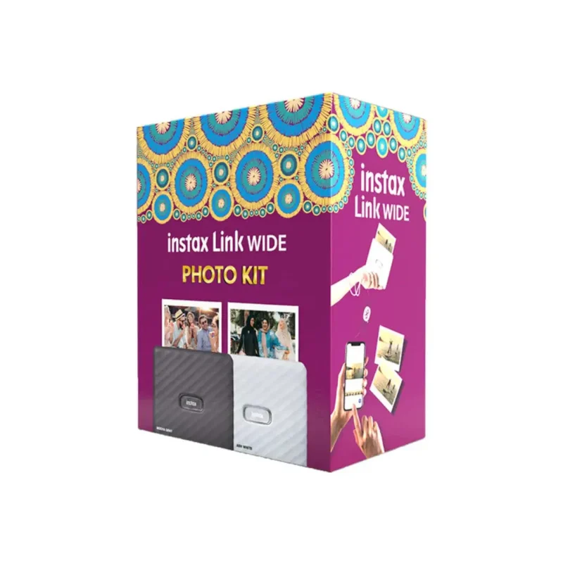 wide link smartphone photo printer kit